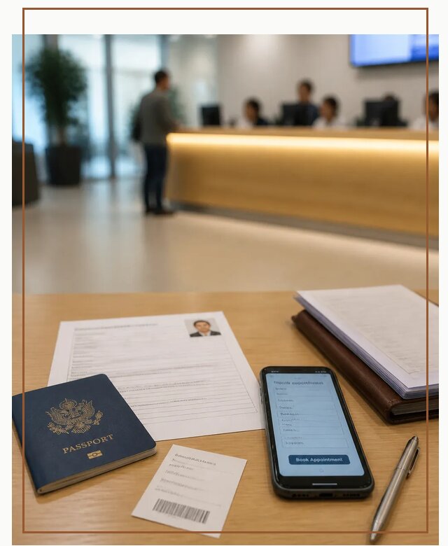 Запись в визовый центр в Анжере-Судженске для подачи документов