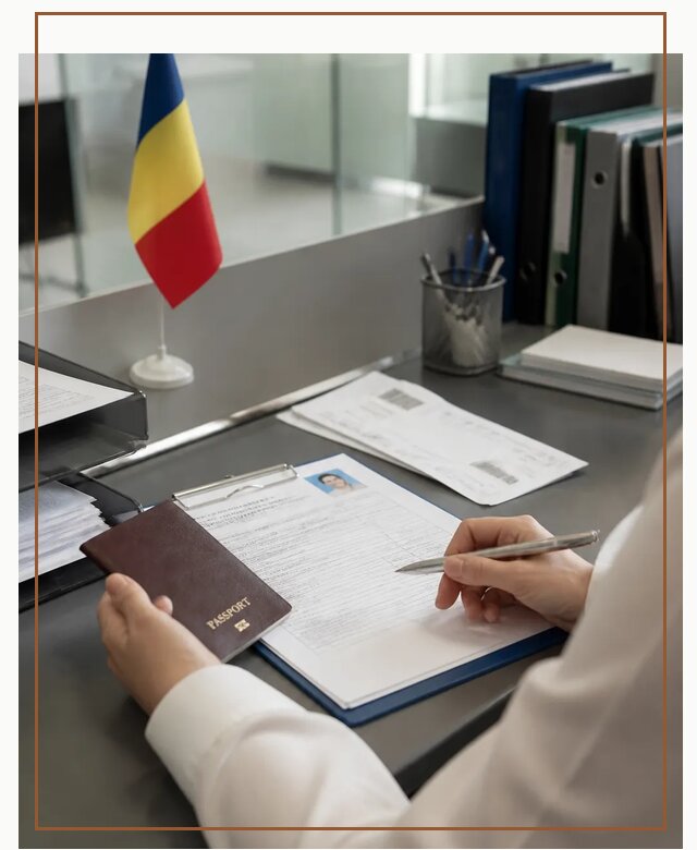 Оформление визы в Румынию с полным сопровождением в Анжере-Судженске