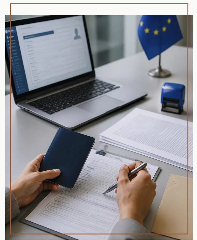 Оформление национальной визы D для переезда и работы в Анжере-Судженске