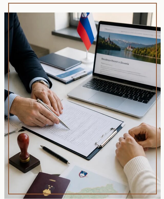 Оформление вида на жительство в Словении под ключ в Анжере-Судженске