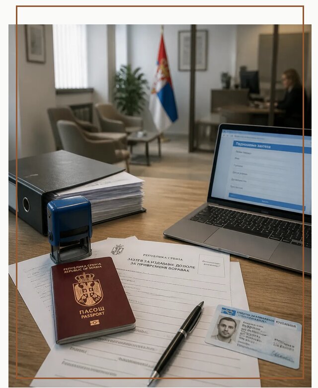 Оформление ПМЖ в Сербии для переезда в Анжере-Судженске под ключ