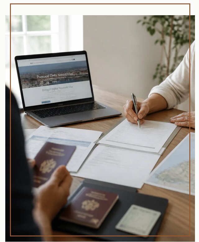 Оформление Digital Nomad и ВНЖ Португалии в Анжере-Судженске