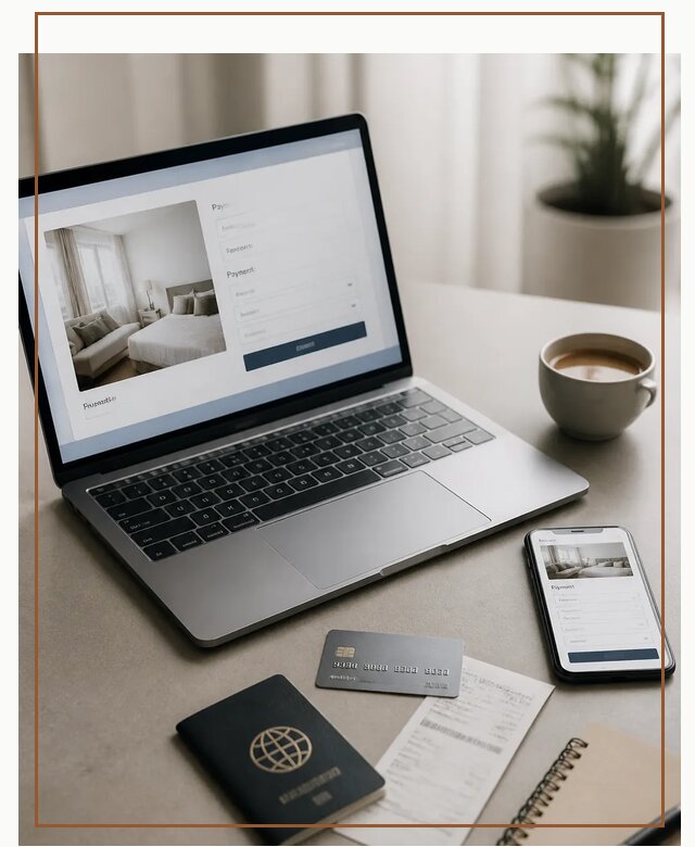 Оплата бронирования Booking и отелей для поездки в Анжере-Судженске